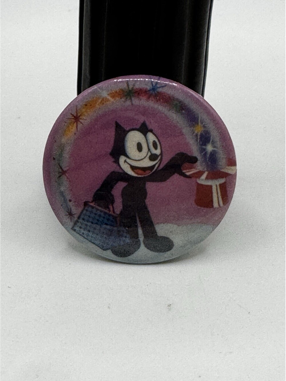 Vintage Felix The Cat Pin Back/Button - Lisa Frank